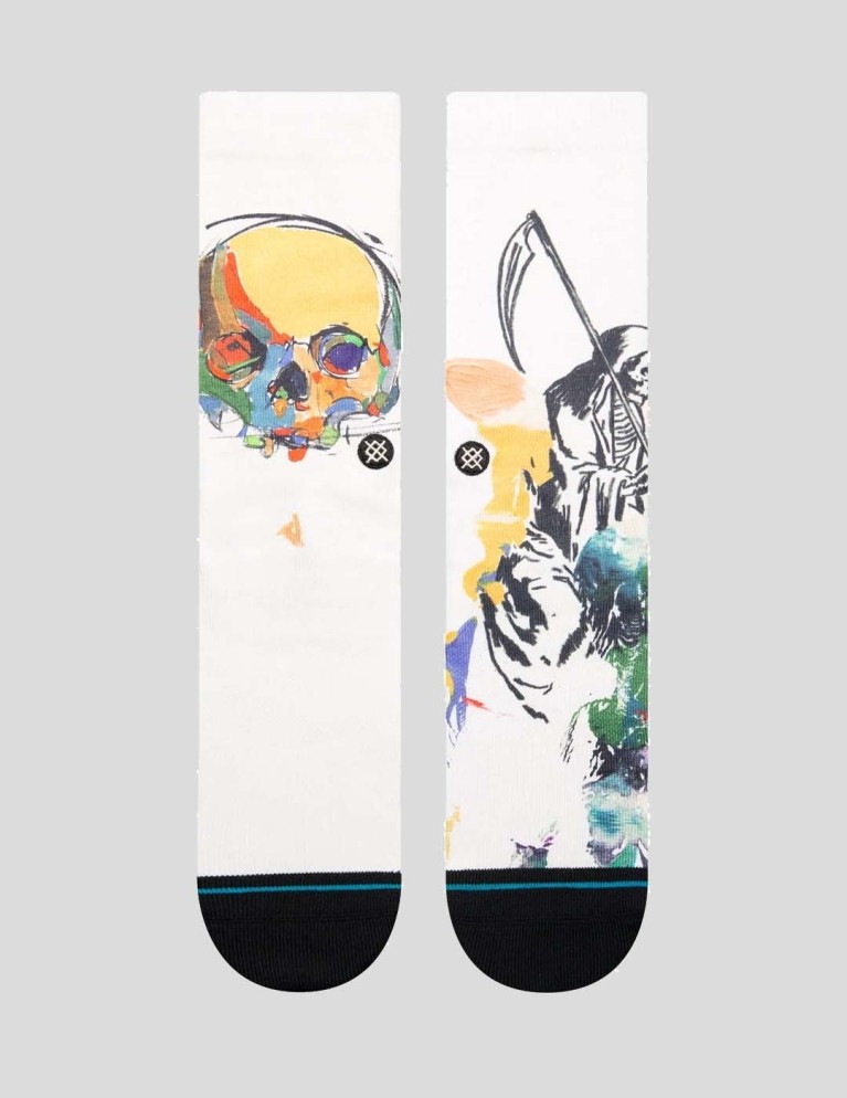 Calzini STANCE skip crew vintage bianco